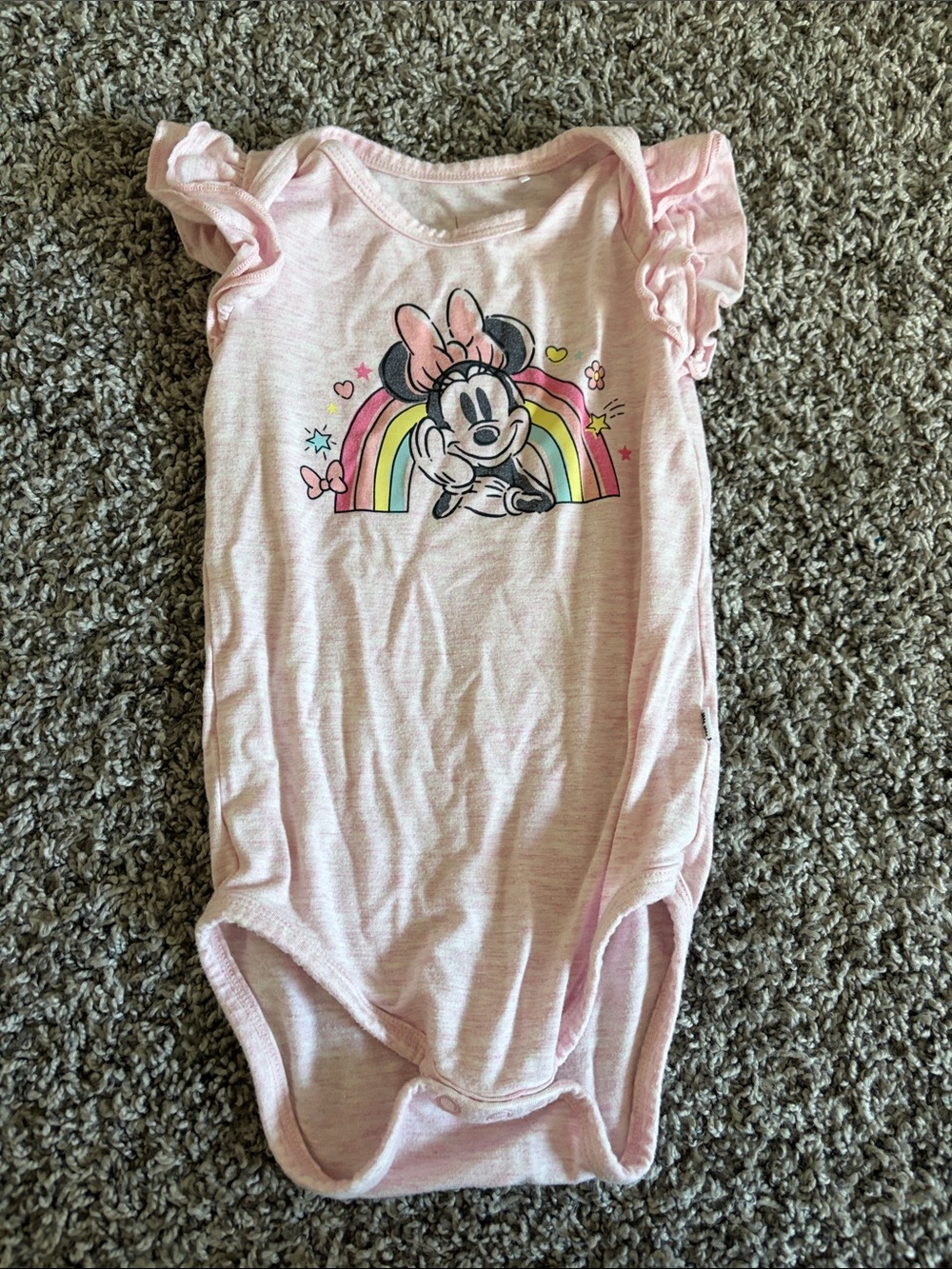 Minnie Mouse Rainbow Bodysuit